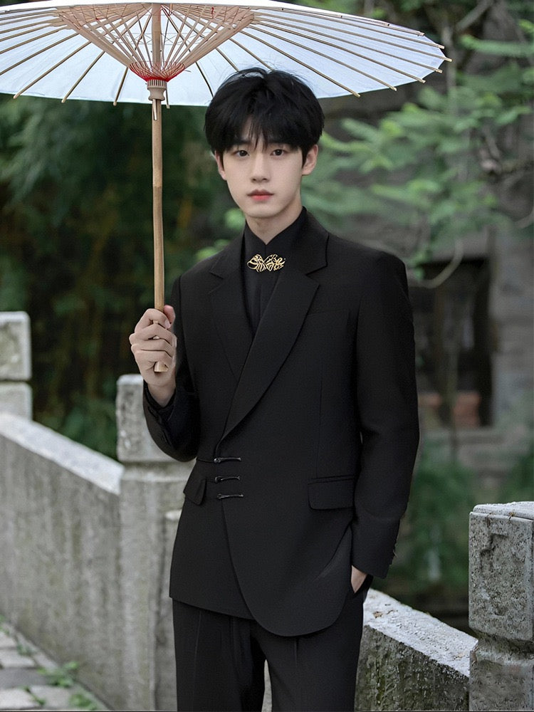 Y1288 casual suit men's suit (customizable)