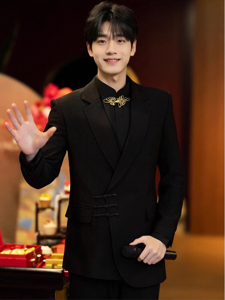 Y1288 casual suit men's suit (customizable)