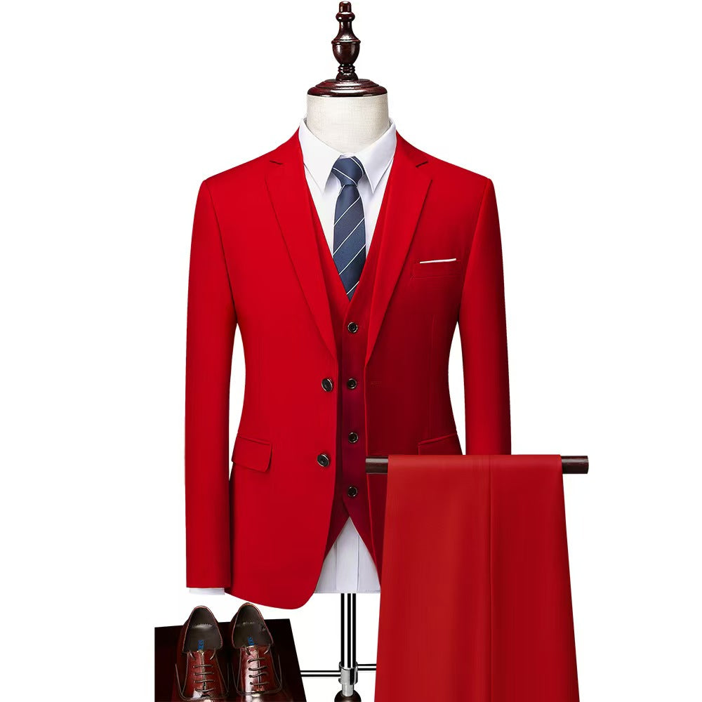 Y1293 double button suit for men (customizable)