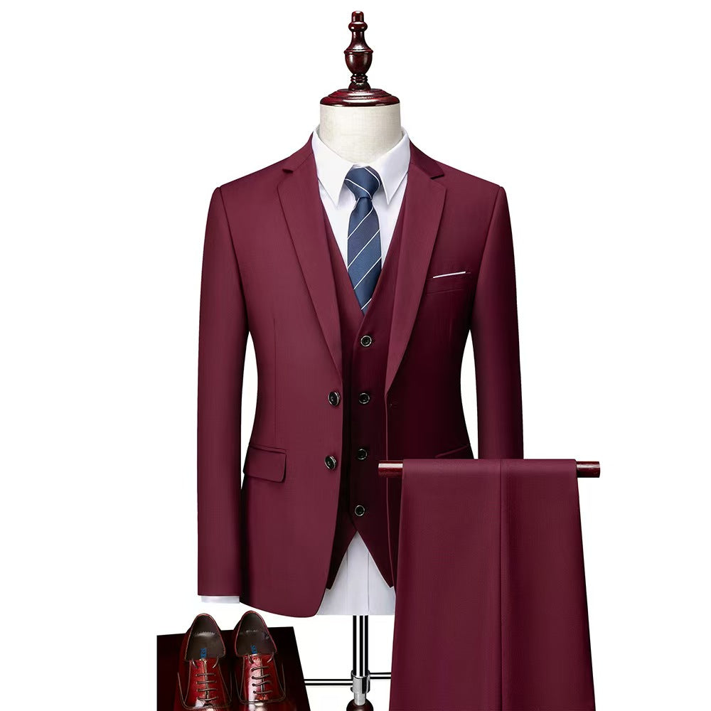 Y1293 double button suit for men (customizable)