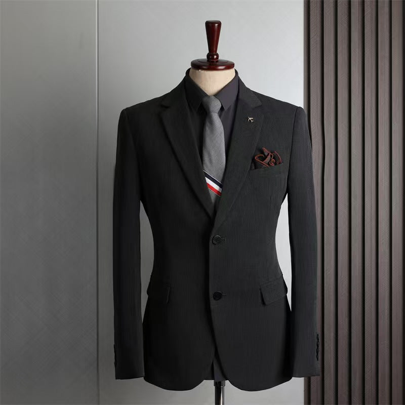 T1310 Men's Suit Fashion Slim Wedding Dress Formal Wear (Customizable)
