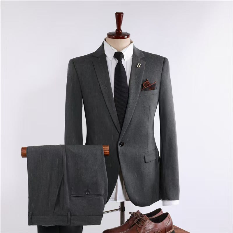 Y1314 Men's three-piece suit (customizable)