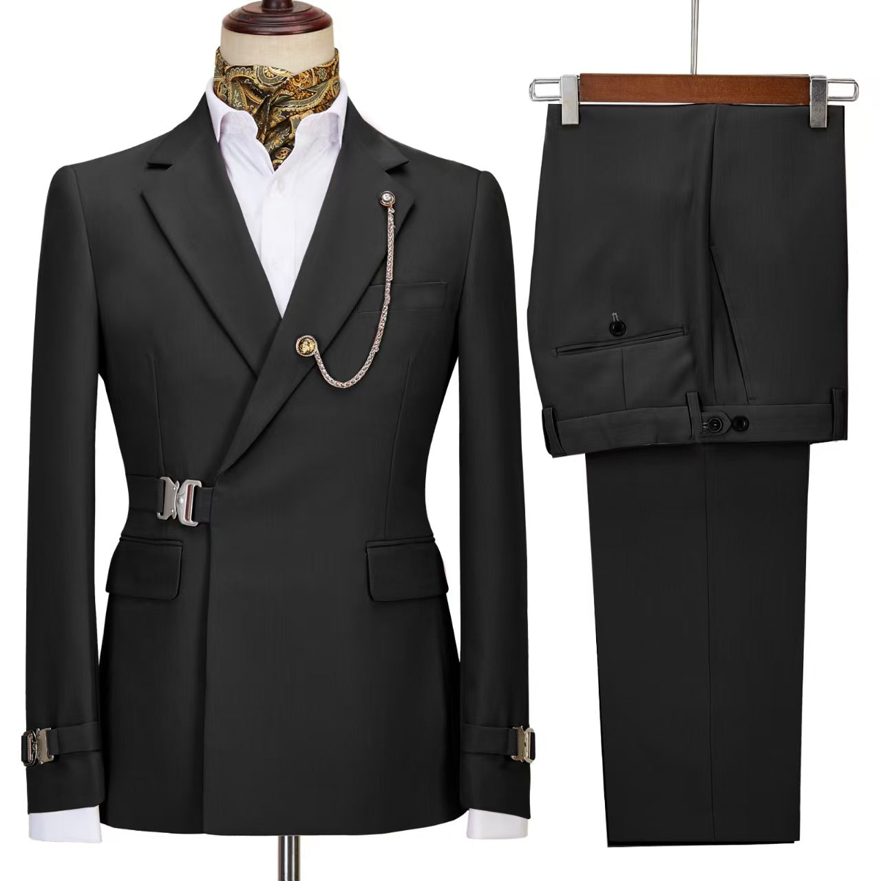 Y1330 Men's two-piece suit (customizable)