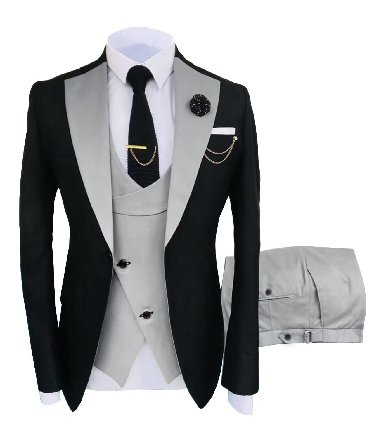 Y1333 Men's Business Suit (Customizable)