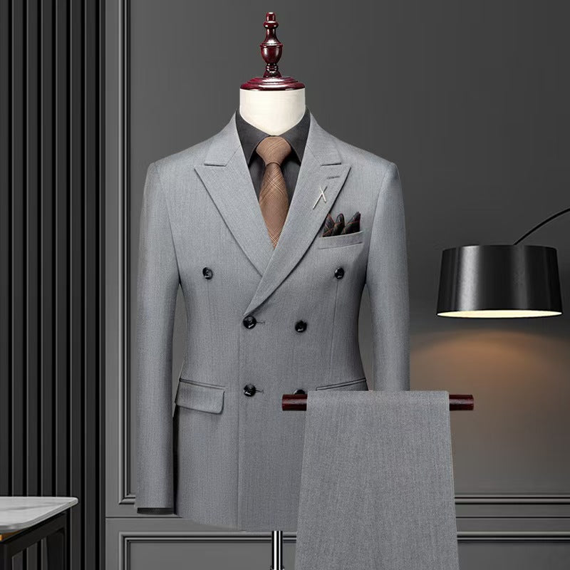 Y1338 Suit groom groomsmen suit (customizable)