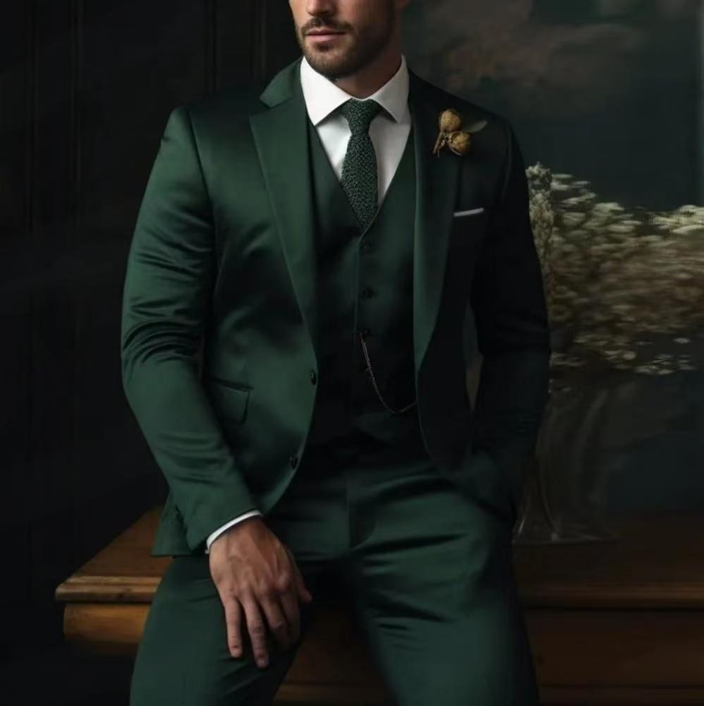 Y1346 Men's three-piece suit (customizable)