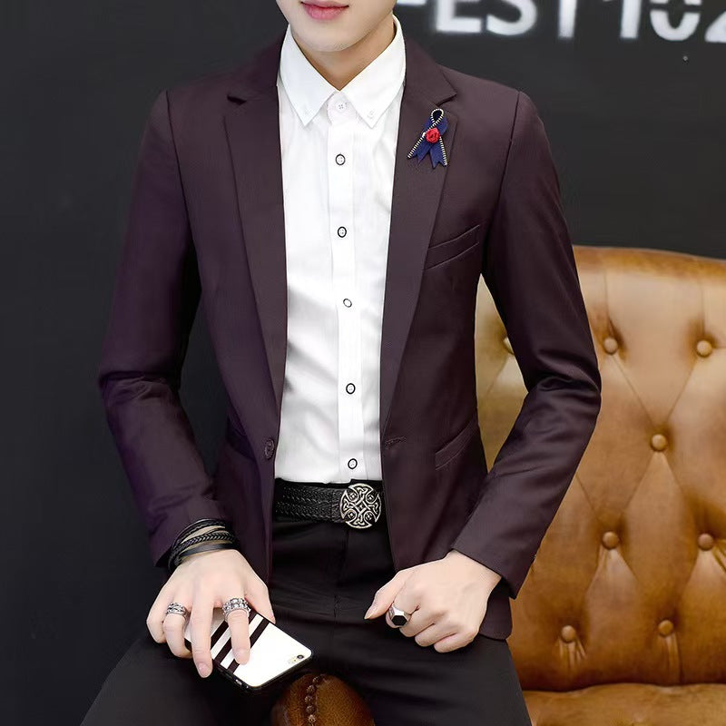 Y1347 Men's casual suit (customizable)