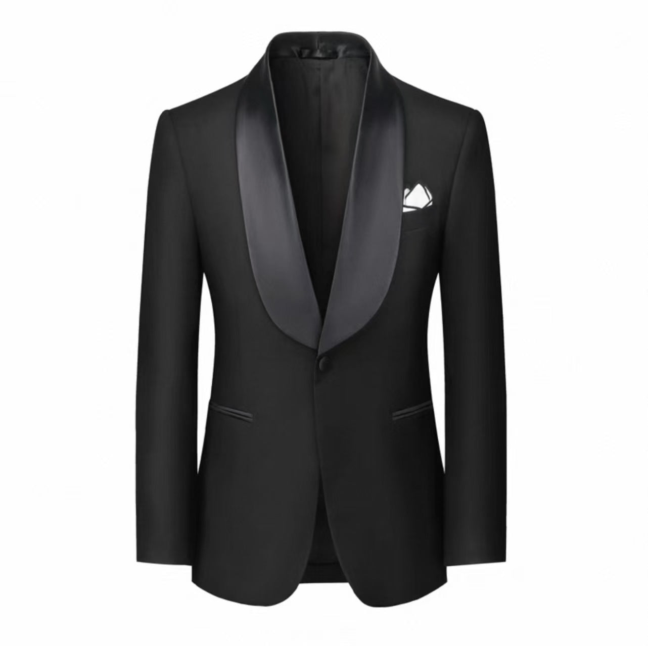 Y1352 Groom's Haute Couture Wedding Suit (Customizable)