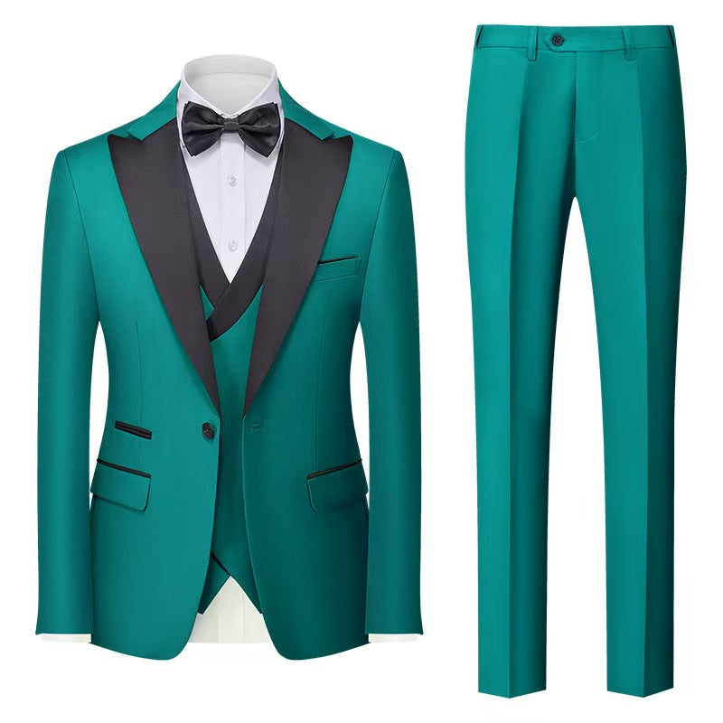 Y1366 three-piece suit for men (customizable)