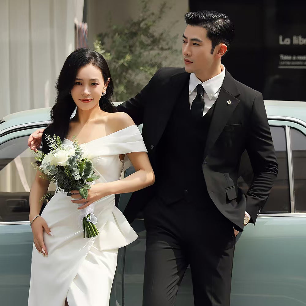 Y1367 Groom's Wedding Suit (Customizable)