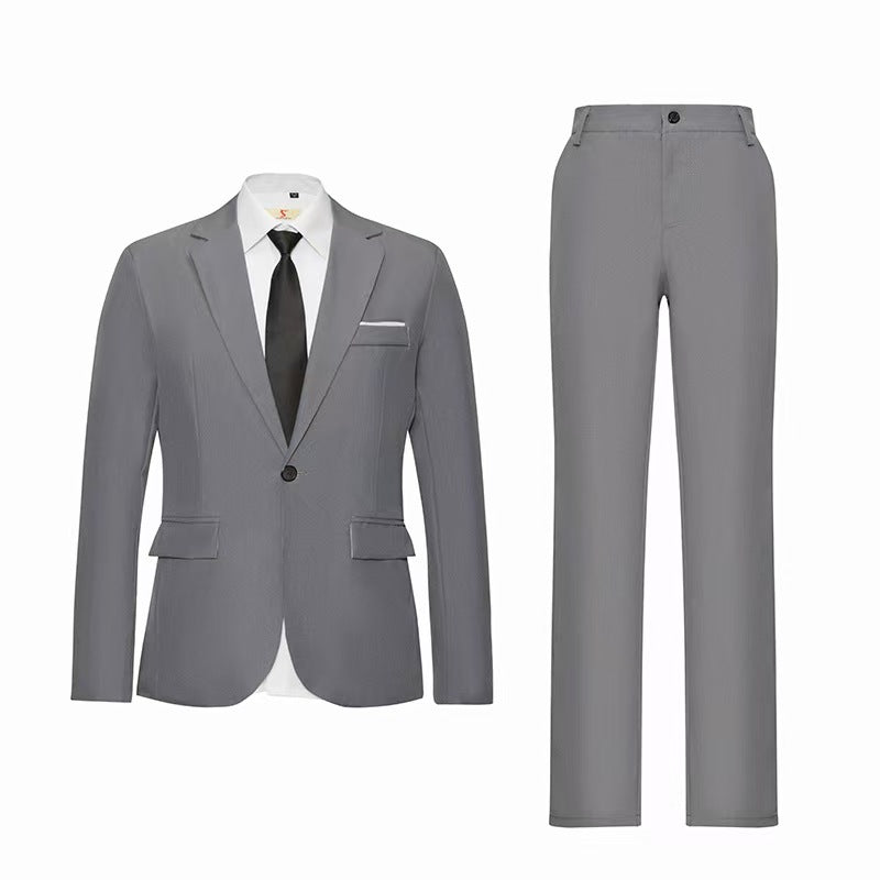 Y1409 Men's Handsome Wedding Suit (Customizable)
