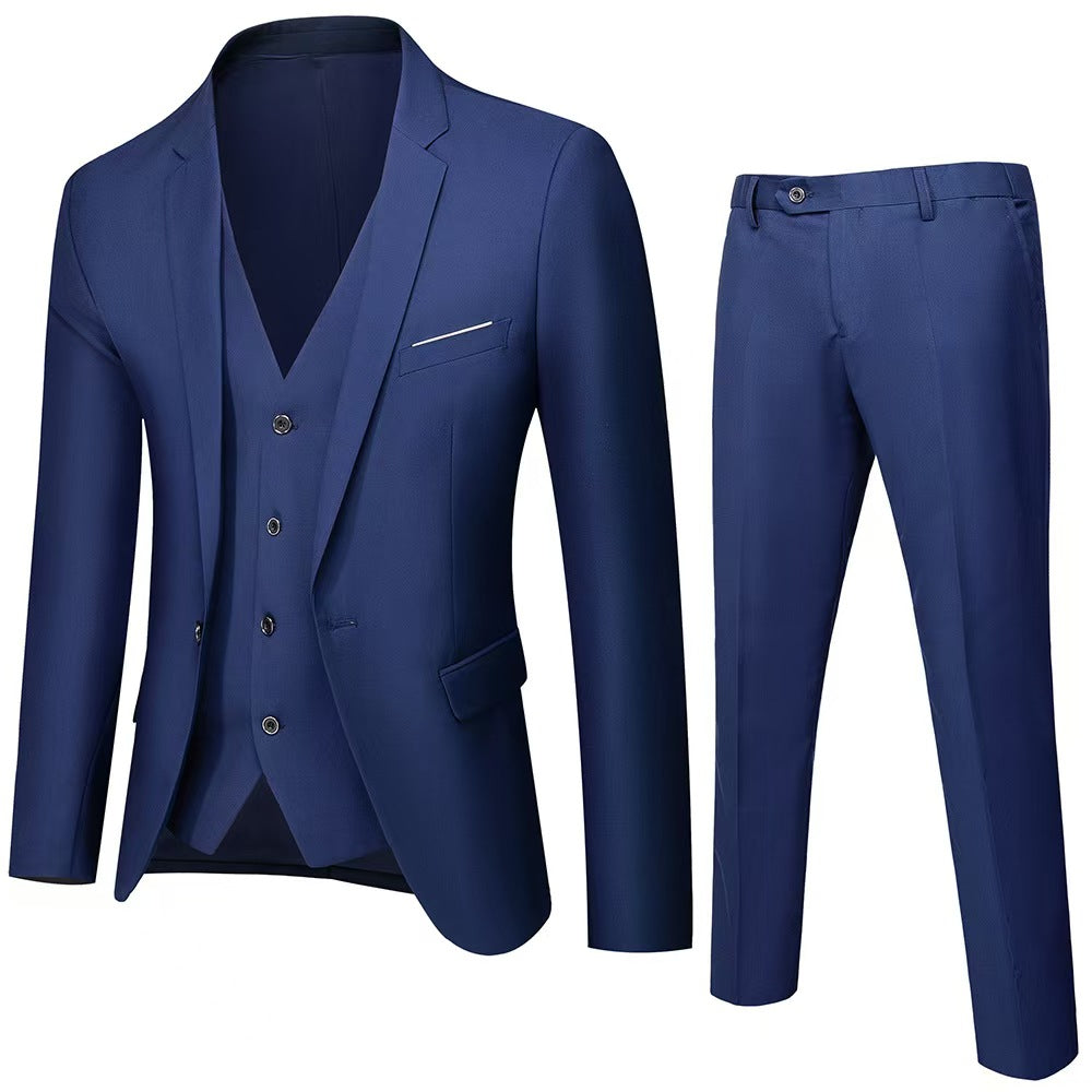 Y0148 men's Korean style slim fit suit