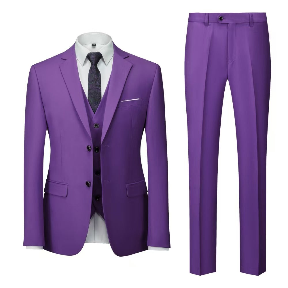 Y0179 double button suit for men