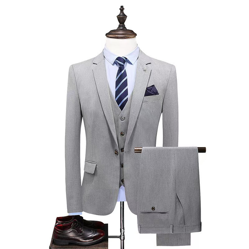 Y0217 men's Korean style slim suit