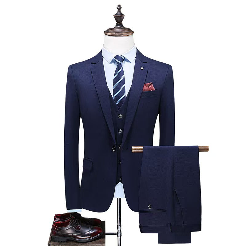 Y0217 men's Korean style slim suit