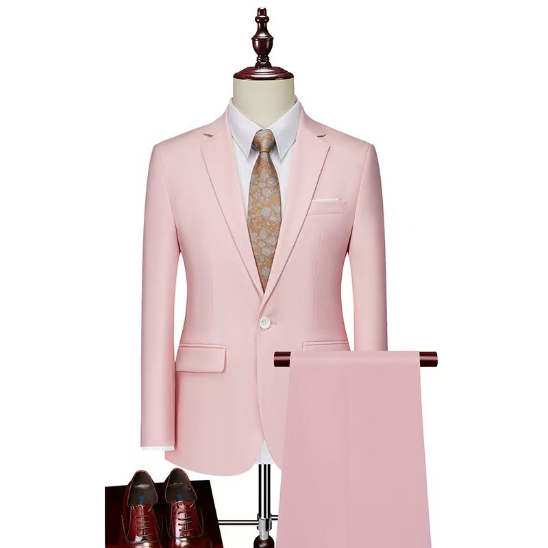 Y0778 Men's Business Casual Suit