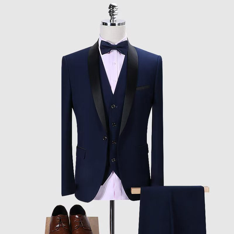 Y1440 New Style Green Collar Men's Dress Suit