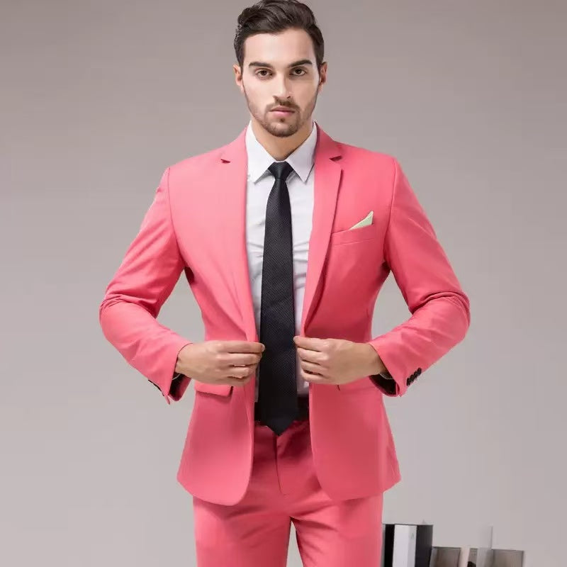 Y1696 three-piece wedding suit