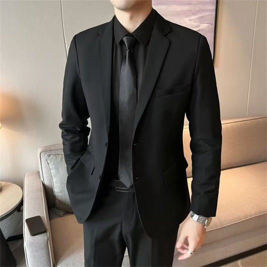Y1274 Men's suit Korean style groom wedding formal dress (customizable)