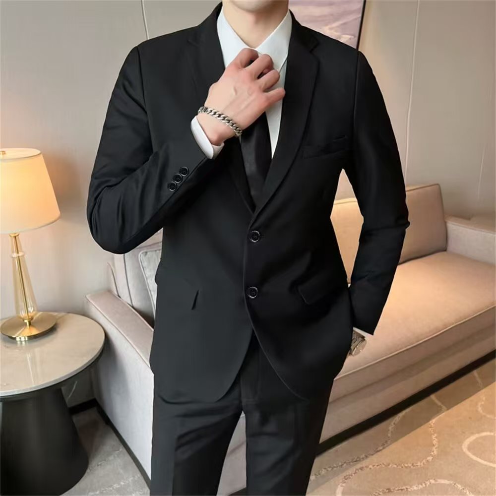 Y1274 Men's suit Korean style groom wedding formal dress (customizable)