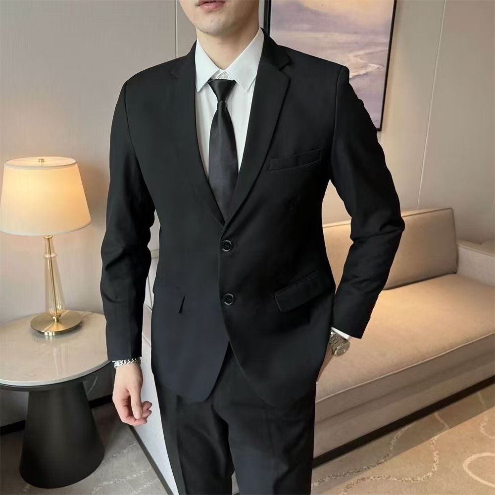 Y1274 Men's suit Korean style groom wedding formal dress (customizable)