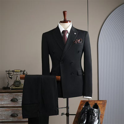 Y1276 Men's suit casual groom wedding dress (customizable)