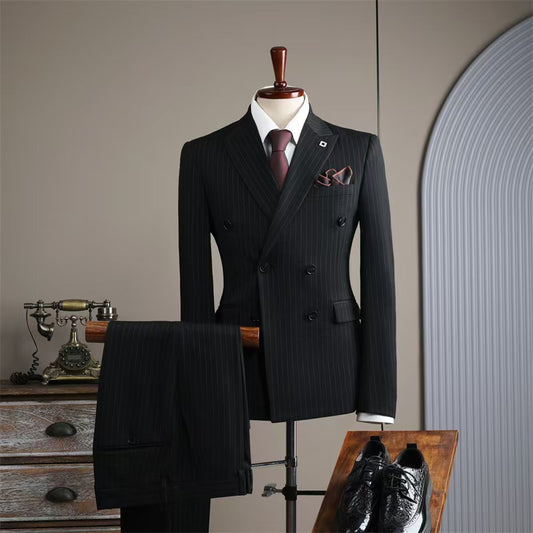 Y1276 Men's suit casual groom wedding dress (customizable)