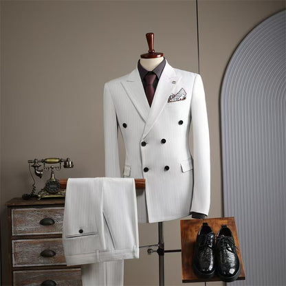 Y1276 Men's suit casual groom wedding dress (customizable)