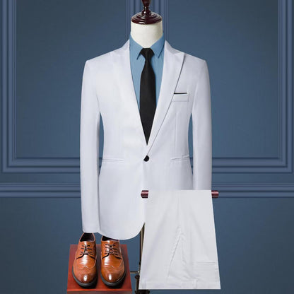 Y1278 Men's suit two-piece suit (customizable)