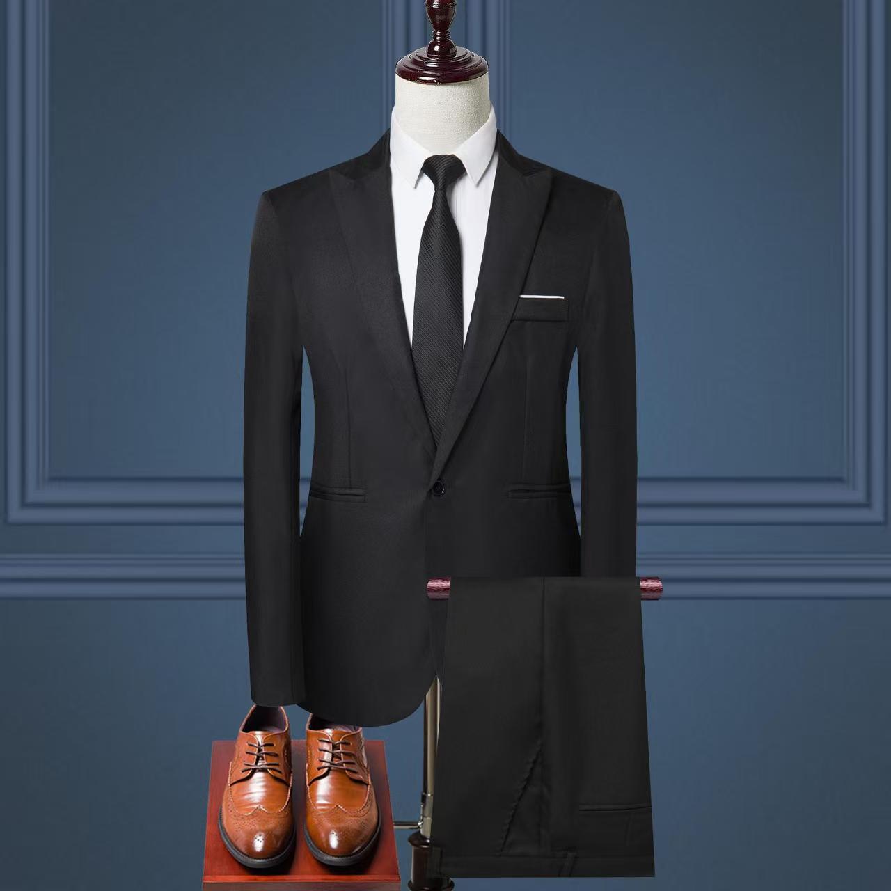 Y1278 Men's suit two-piece suit (customizable)