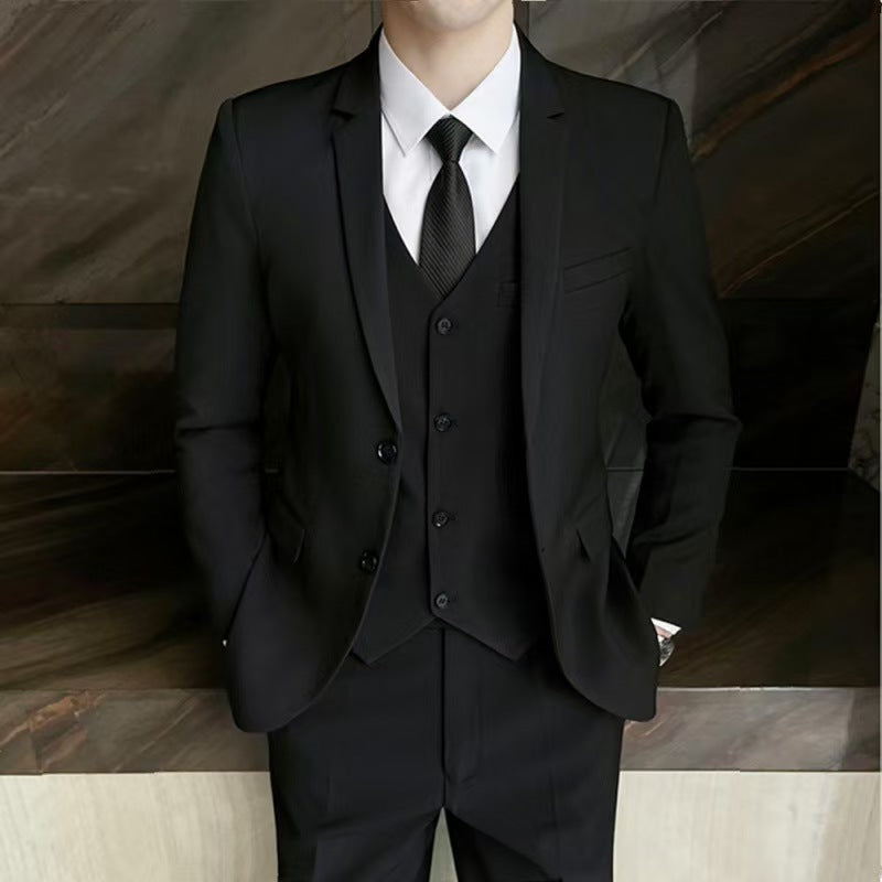 Y1281 Men's Groom Wedding Business Suit (Customizable)
