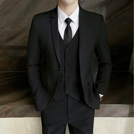 Y1281 Men's Groom Wedding Business Suit (Customizable)