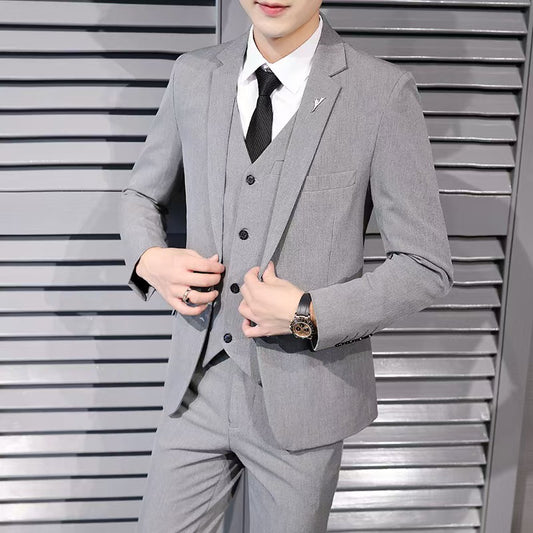 Y1304 Spring and Autumn new men's suit (customizable)