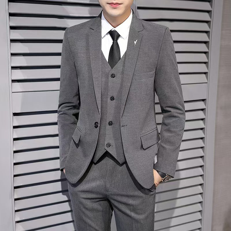 Y1304 Spring and Autumn new men's suit (customizable)