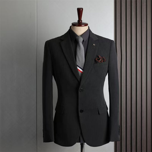 T1310 Men's Suit Fashion Slim Wedding Dress Formal Wear (Customizable)