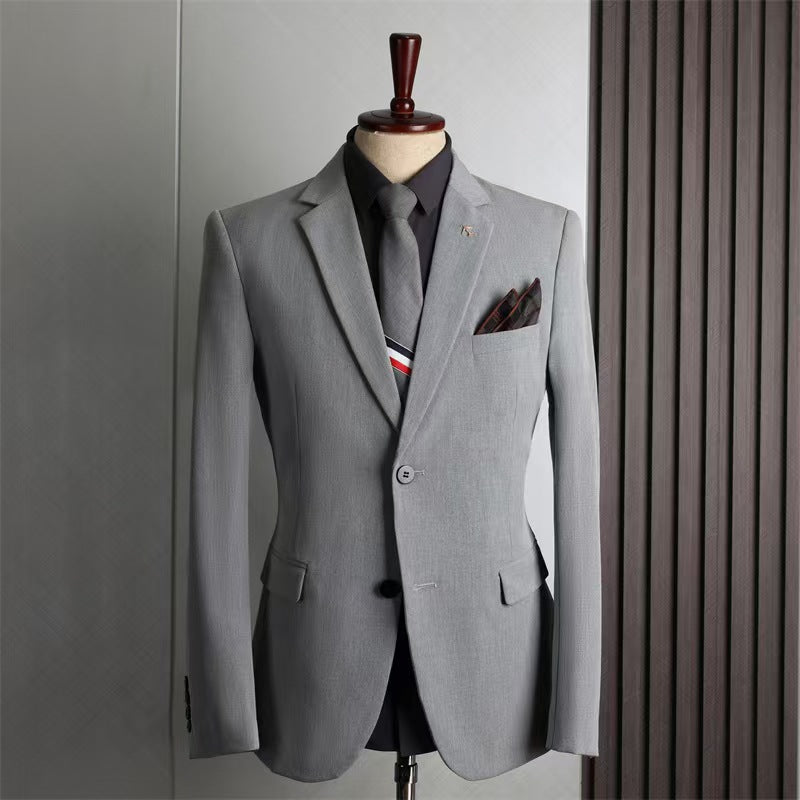 T1310 Men's Suit Fashion Slim Wedding Dress Formal Wear (Customizable)