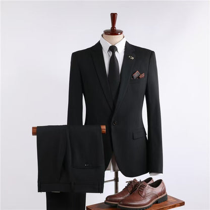 Y1314 Men's three-piece suit (customizable)