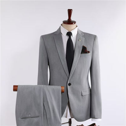 Y1314 Men's three-piece suit (customizable)