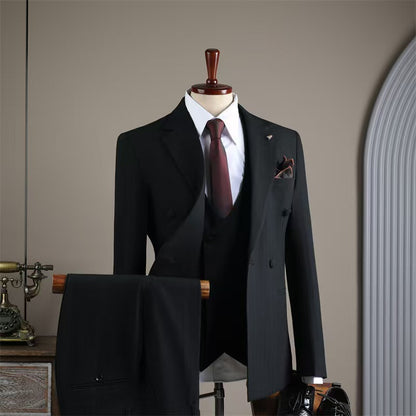 Y1316 Autumn and Winter Suit Groom Wedding Dress (Customizable)