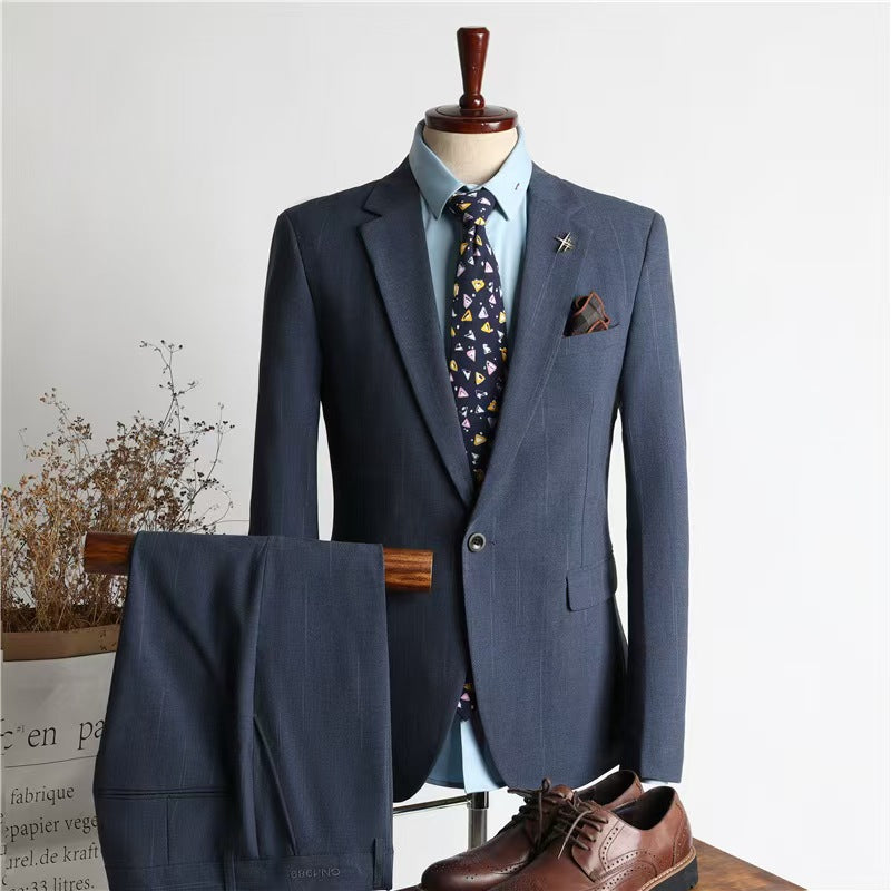 Y1317 Suit Set Men's Wedding Dress Business Suit (Customizable)