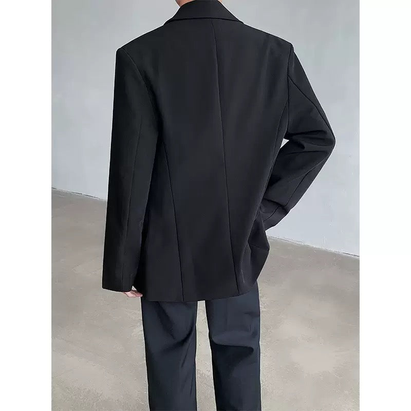 Y1319 suit jacket men's loose casual suit autumn