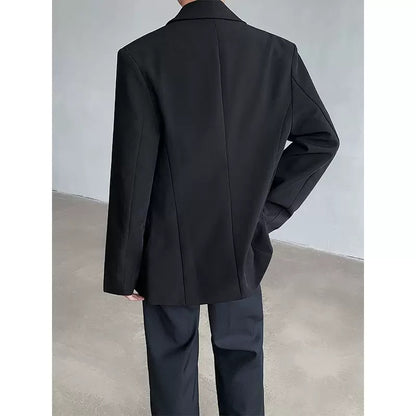 Y1319 suit jacket men's loose casual suit autumn