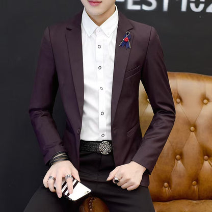 Y1347 Men's casual suit (customizable)
