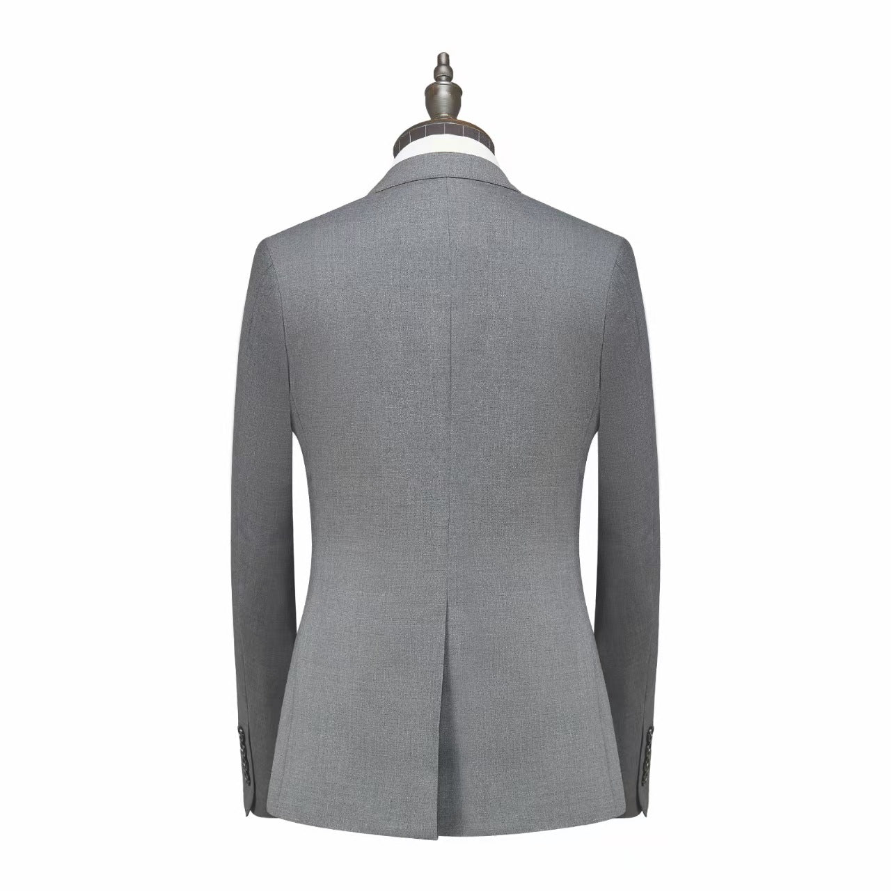 Y1353 Men's Suit Men's Casual Suit Set Men's Gray Two-Button Suit
