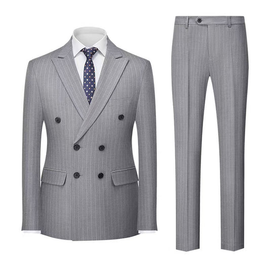 Y1364 new men's striped coat (customizable)