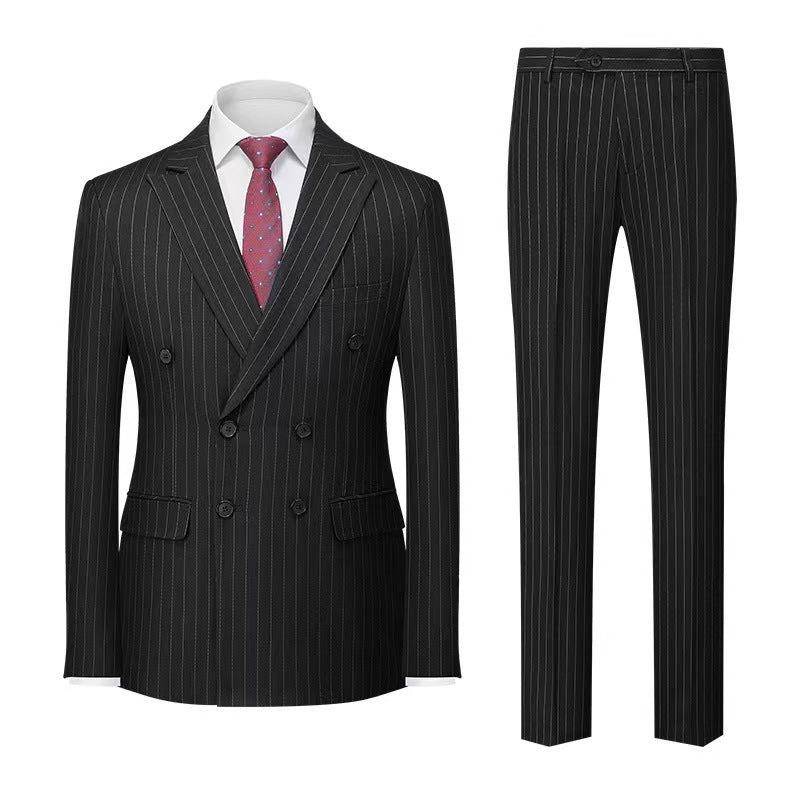 Y1364 new men's striped coat (customizable)