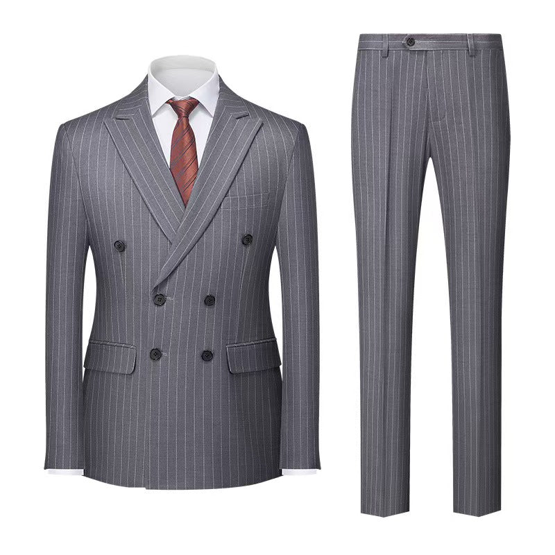 Y1364 new men's striped coat (customizable)