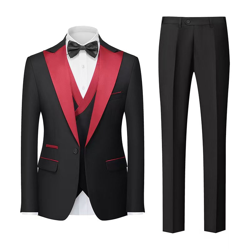 Y1366 three-piece suit for men (customizable)