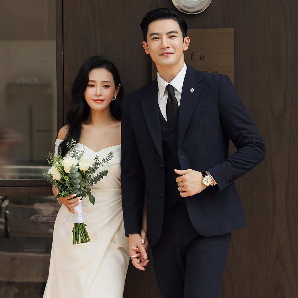 Y1367 Groom's Wedding Suit (Customizable)