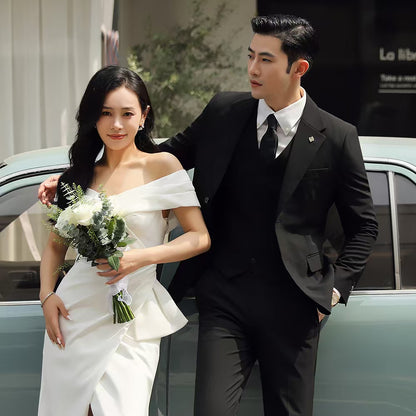Y1367 Groom's Wedding Suit (Customizable)